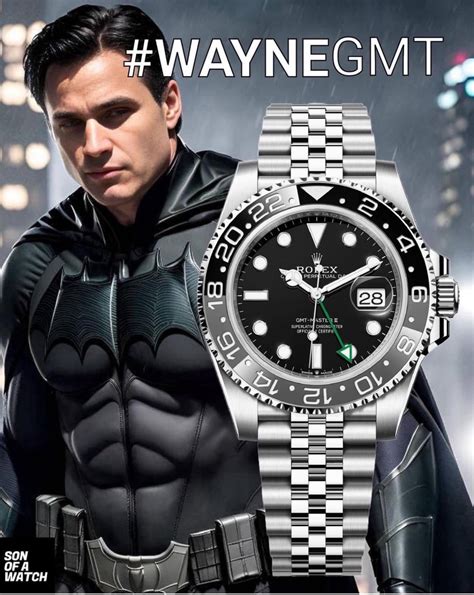 rolex bruce wayne watch